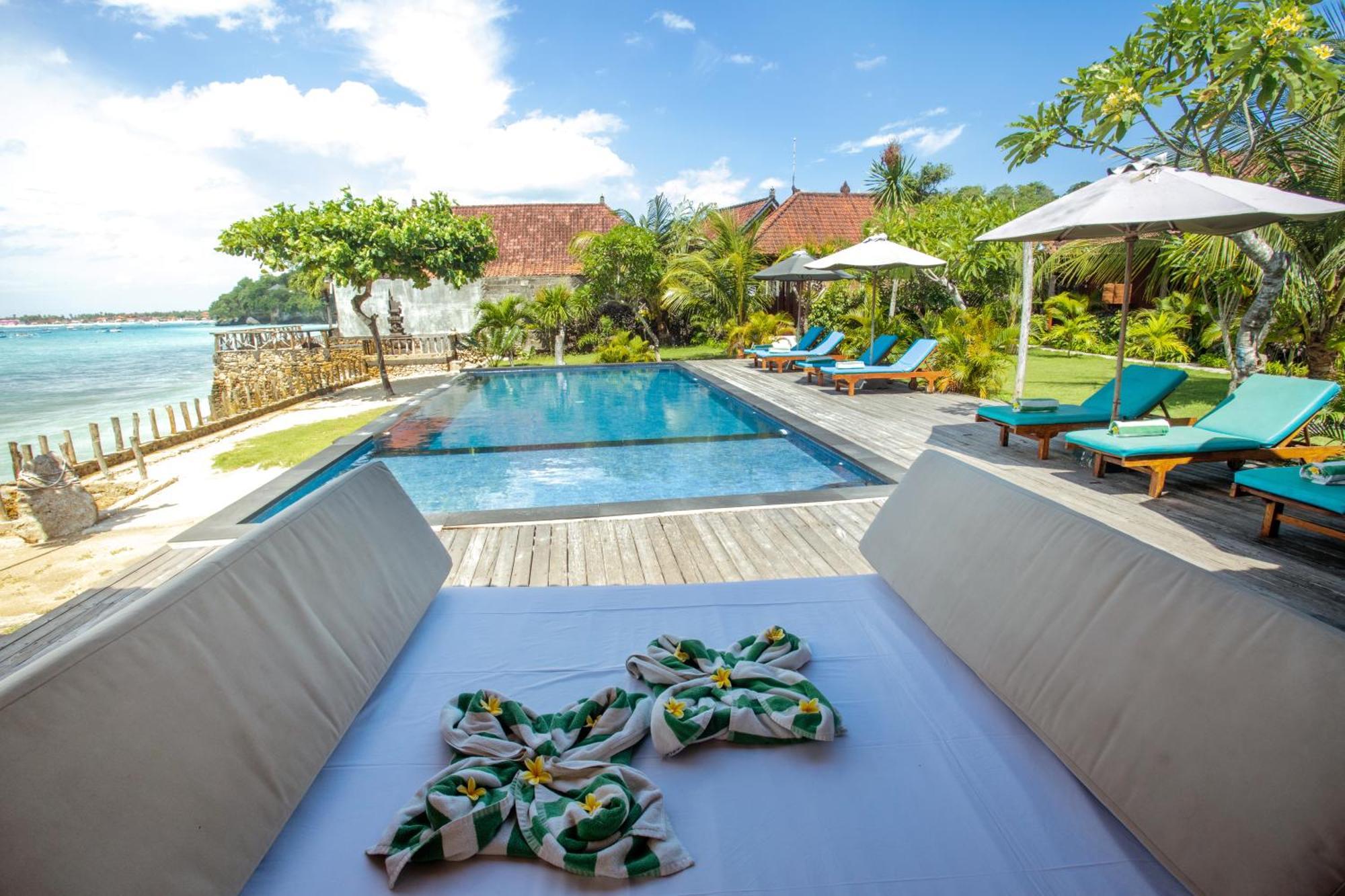 Hotel D'Muncuk Huts Lembongan Esterno foto